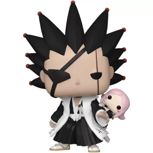 Kenpachi Zaraki with Yachiru Kusajishi