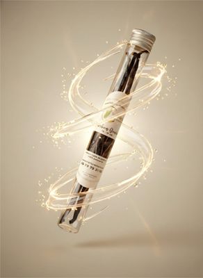 1 Pod, Bourbon Gourmet, Madagascar Vanilla, Tube (Glass) | MOQ: 12 pcs. | Free label customization for orders over 120 pcs.