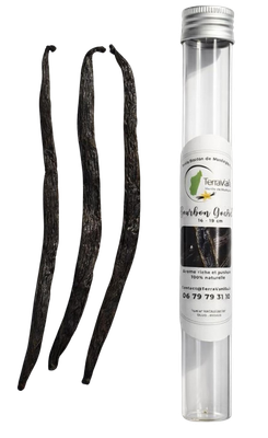 Madagaskar Vanille, Gourmet, 17-19 cm, 3 Schoten