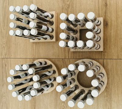 3 Gousses, Vanille de Madagascar, Gourmet, 17-19 cm, Tube (Verre) | MOQ : 12 pcs. | Personnalisation étiquette offerte > 120 pcs.