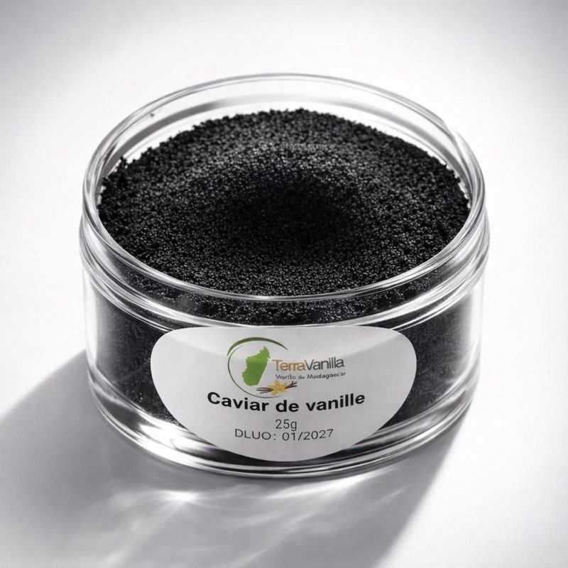 Madagascar Bourbon Vanilla Caviar (Pure Vanilla Heart) | 100% natural | 25 g | MOQ : 12 units