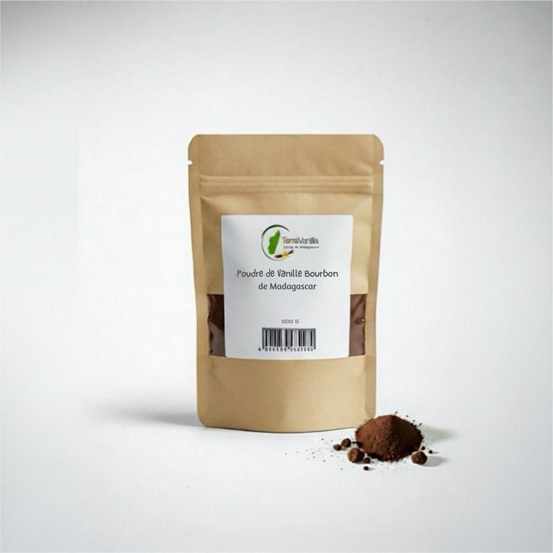 Madagascar Bourbon Vanilla Powder | PRE-ORDER | Doypack 500 g | MOQ: 2 pcs.