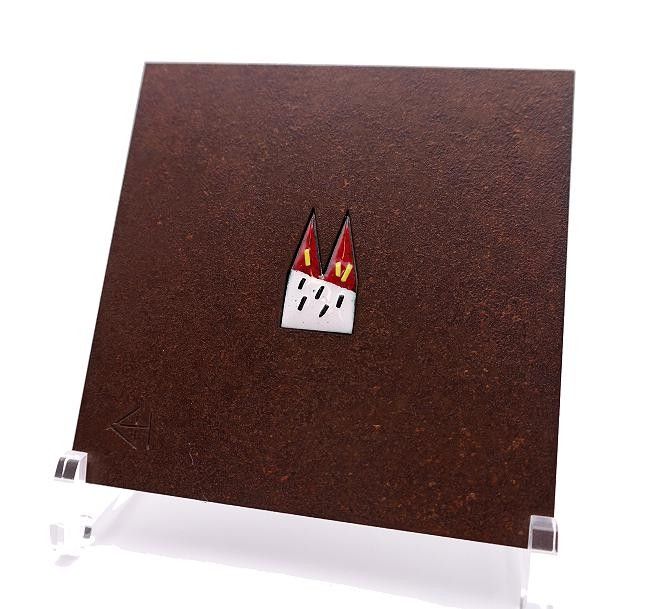 Dom Platte-1Ausschnitt-Rostoptik