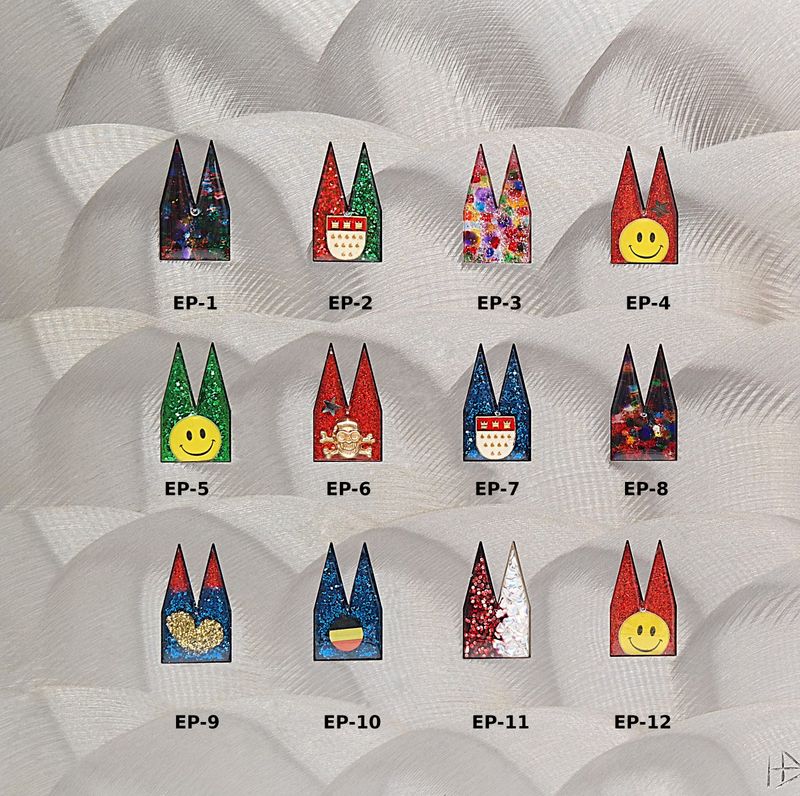 Motiv Einsätze Epoxitharz, "Glanz und Gloria"