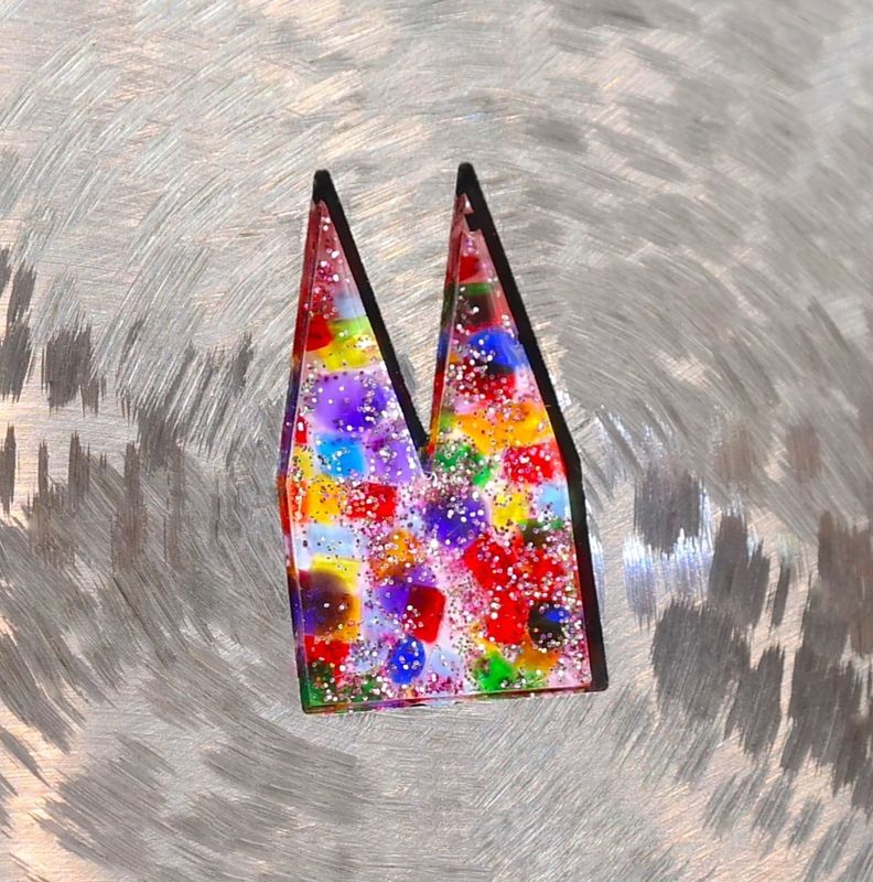 Motiv Einsätze Epoxitharz, "Glanz und Gloria"