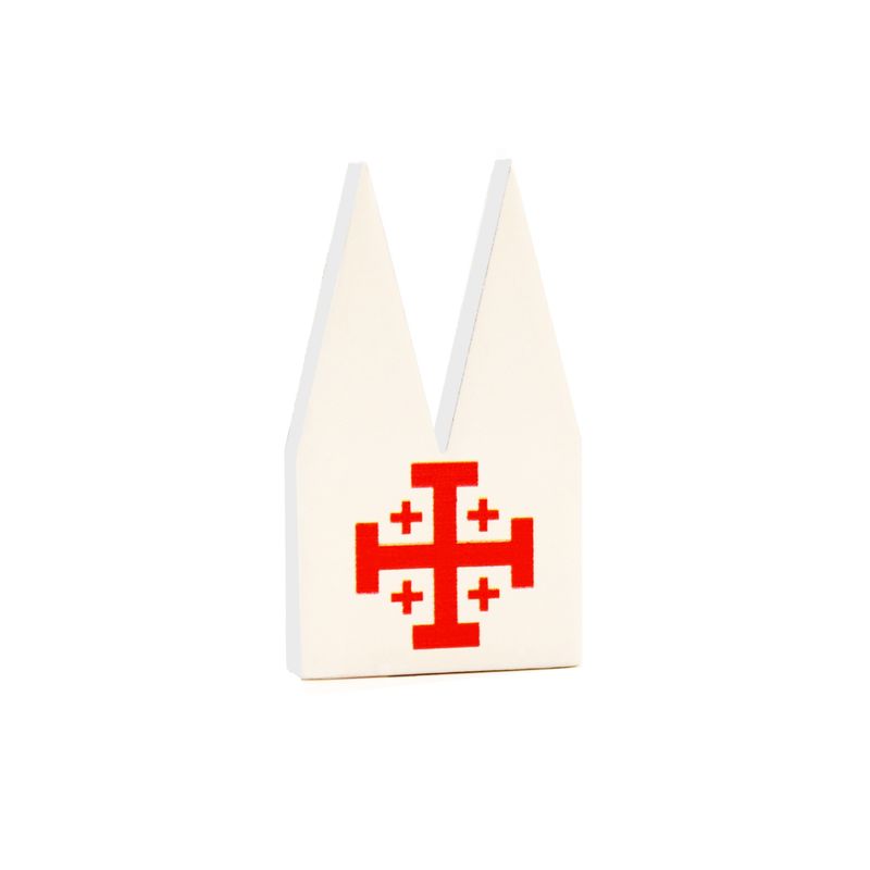 Motiv-Einsatz Digitaldruck "Jerusalem Kreuz"