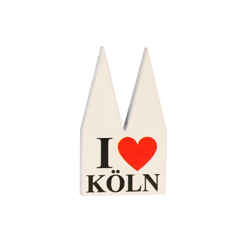 Motiv-Einsatz Digitaldruck "I Love Köln"