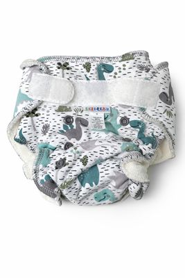BIO Kalhotková plenka (S: cca 3-8kg) - Veselí dinosauříci SZ