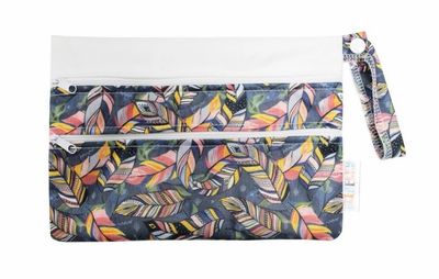 Pytel PUL dvoukomorový - Indiánská pírka XS