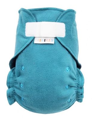 Fleecové svrchní kalhotky (M: cca 6-15kg) - Tyrkysové SZ