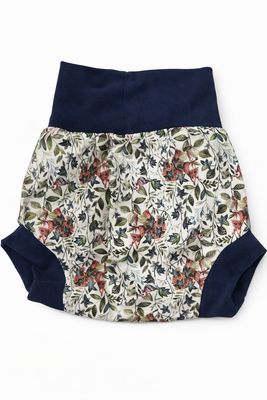 Natahovací svrchní kalhotky PUL Veverky (M: cca 7-11kg)