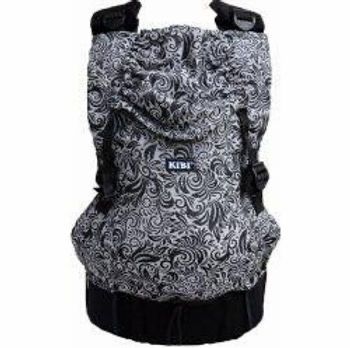 Nosítko - Kibi evo flora monochrome, od cca 3 měs do 3 let