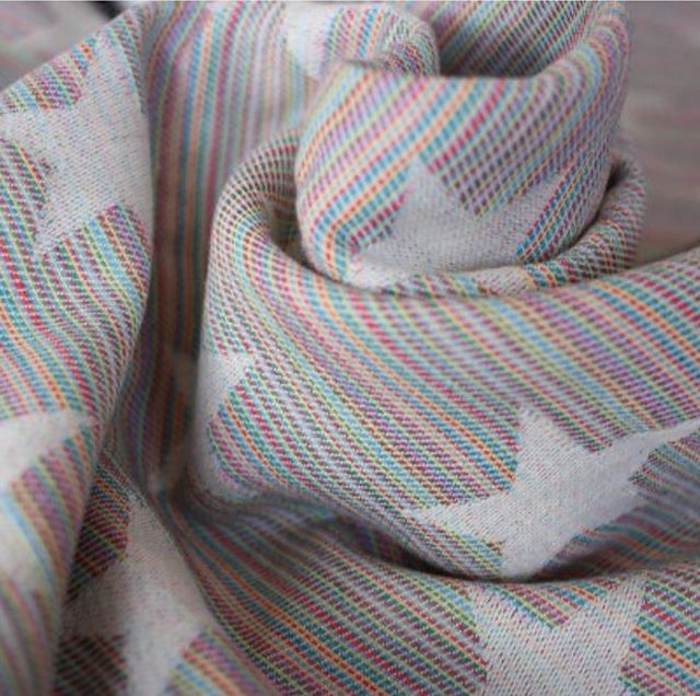 Šátek - Yaro stars random, Velikost 6, 246 g/m2