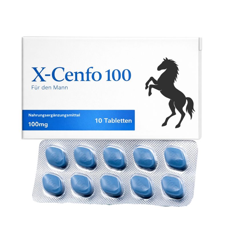 10 Tabletten Herbal X-Cenfo 100 Blue