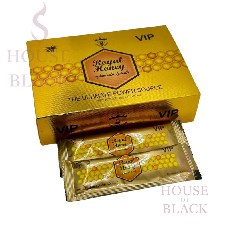 Royal Honey VIP – Natürliches Energie Supplement (20 g x 12 Beutel)