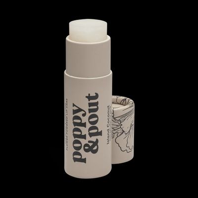Poppy &amp; Pout Lip Balm - Island Coconut