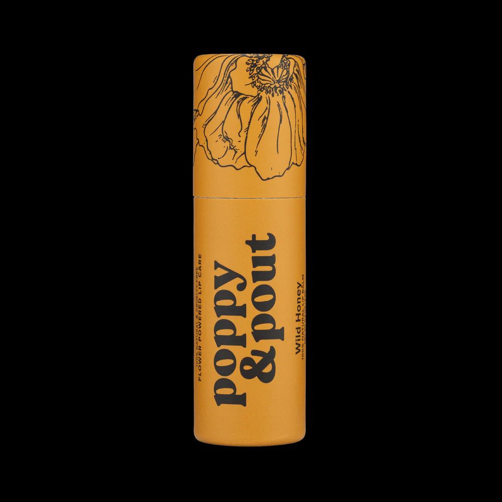 Poppy &amp; Pout Lip Balm - Wild Honey
