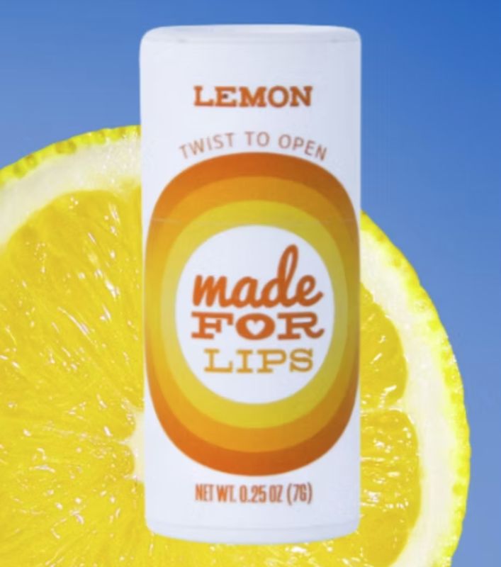 Made For Lips Lip Balm Lemon