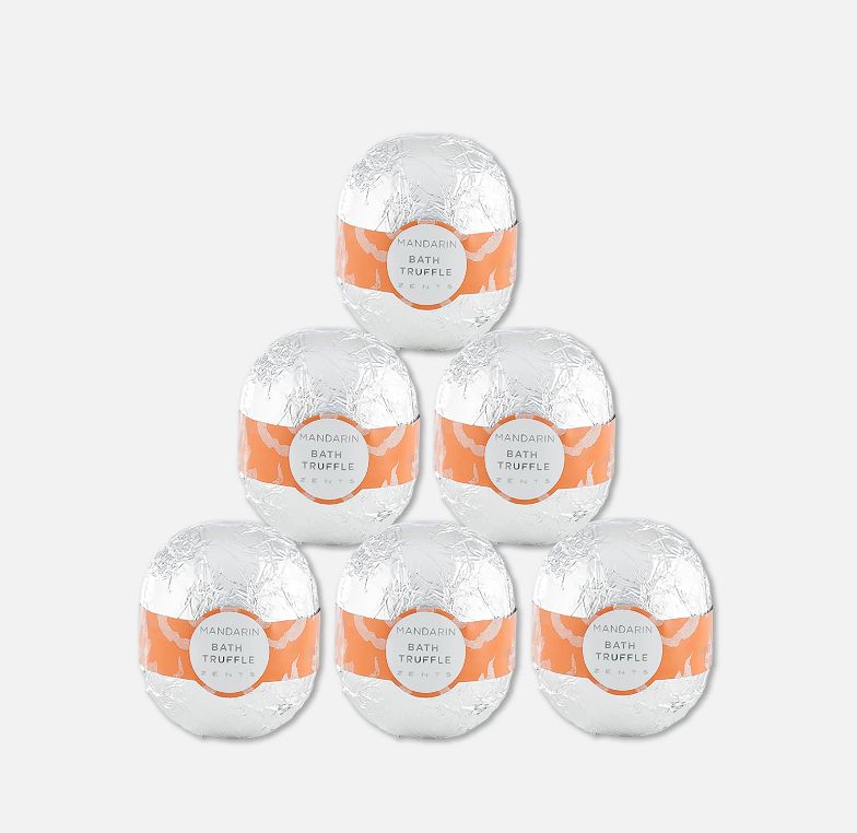 Zents Mandarin Bath Truffle - Single