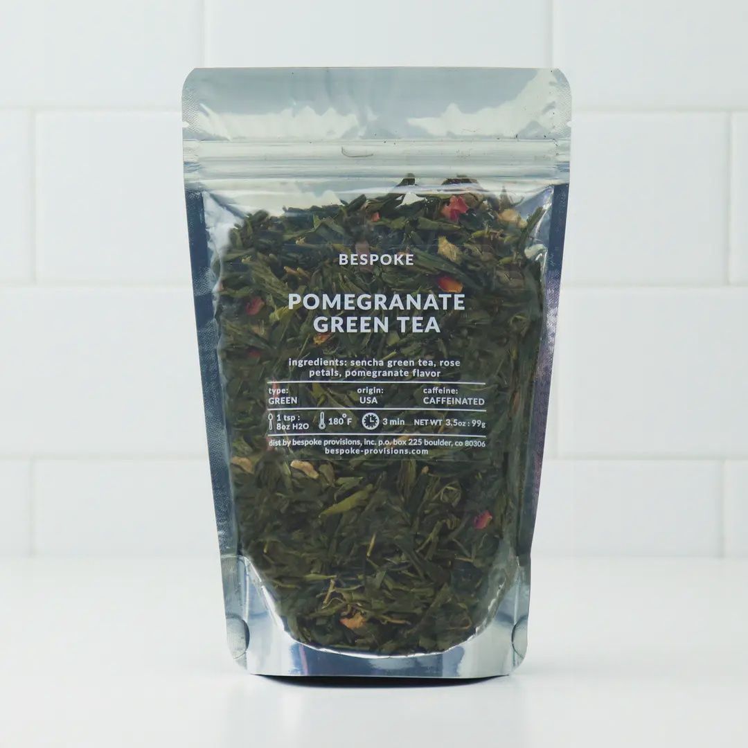 Bespoke Provisions Pomegranate Green Tea