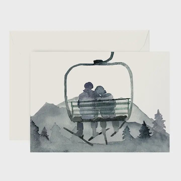 Lana's Shop Gondola Love Greeting Card