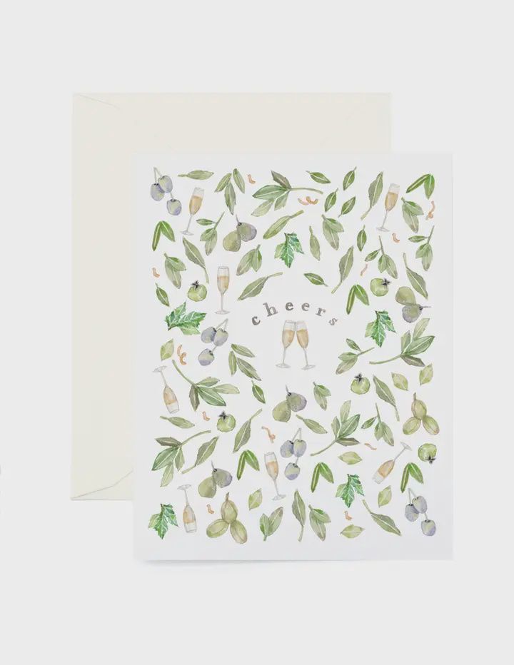 Lana's Shop Champagne Cheers Greeting Card
