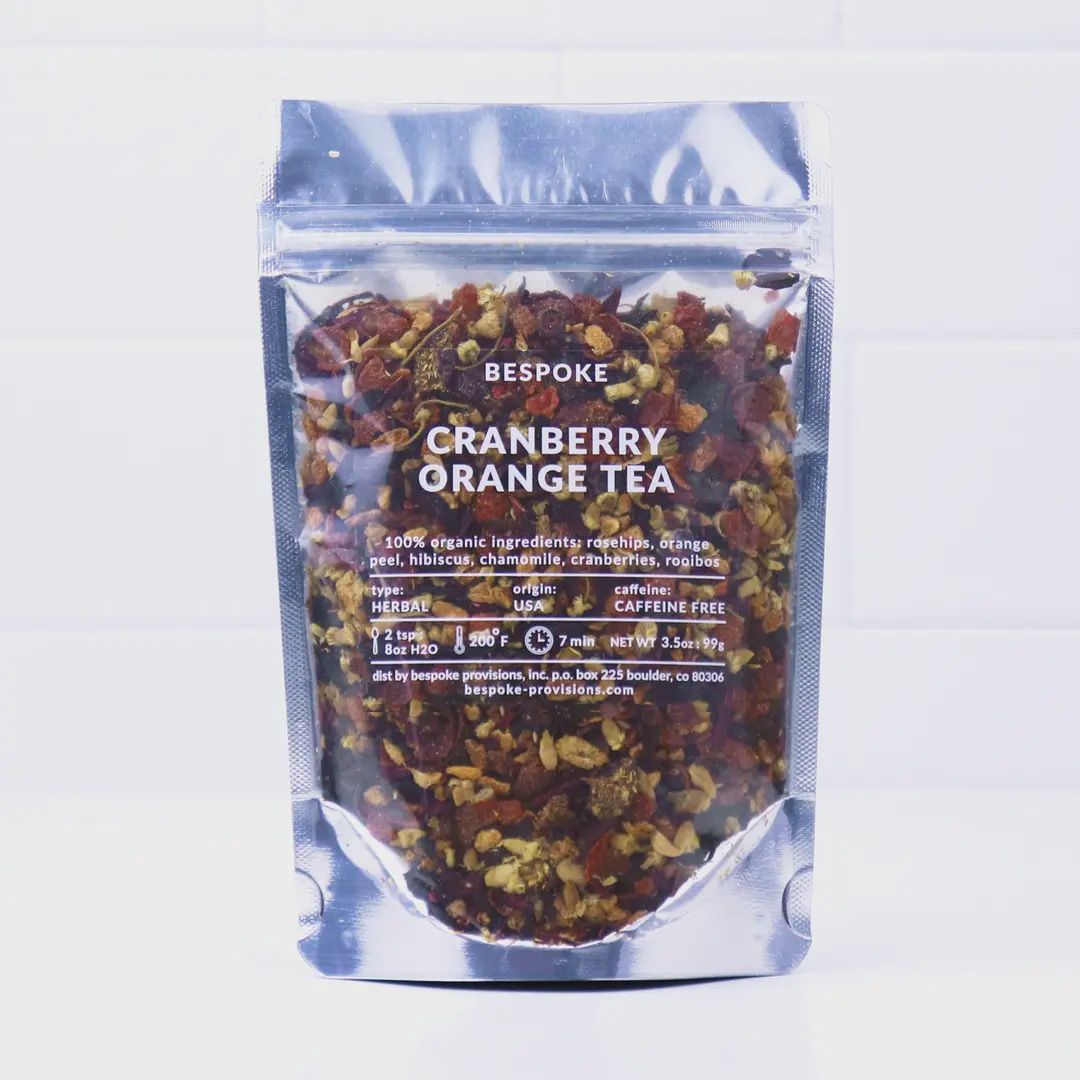 Bespoke Provisions Cranberry Orange Herbal Tea