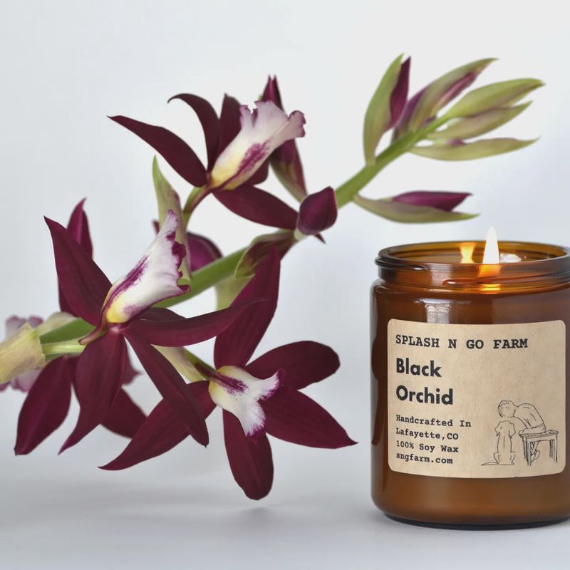 Splash N Go Black Orchid Candle