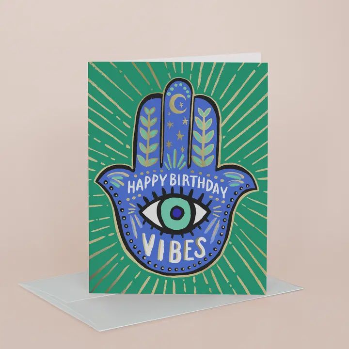 Idlewild Co. Hamsa Birthday Greeting Card