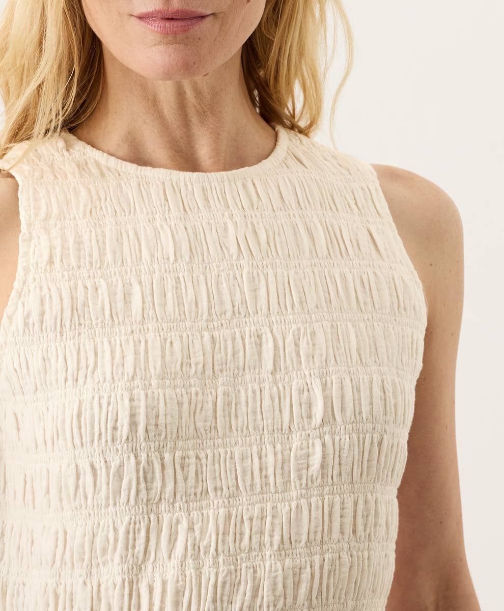 Pact Coastal Dress Cream Xs