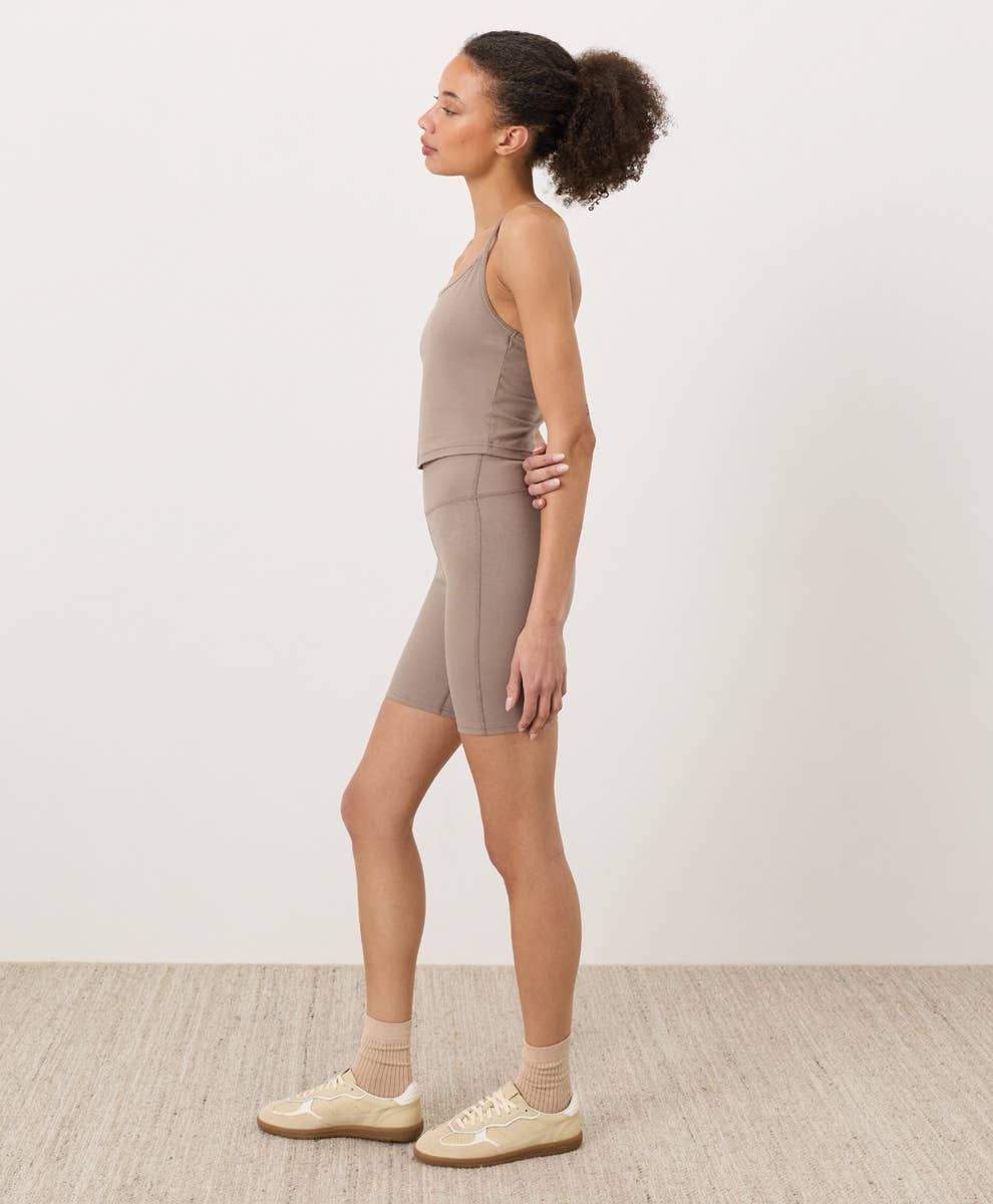 Pact Women's On The Go-To Bike Short: Cinder / Extra Small