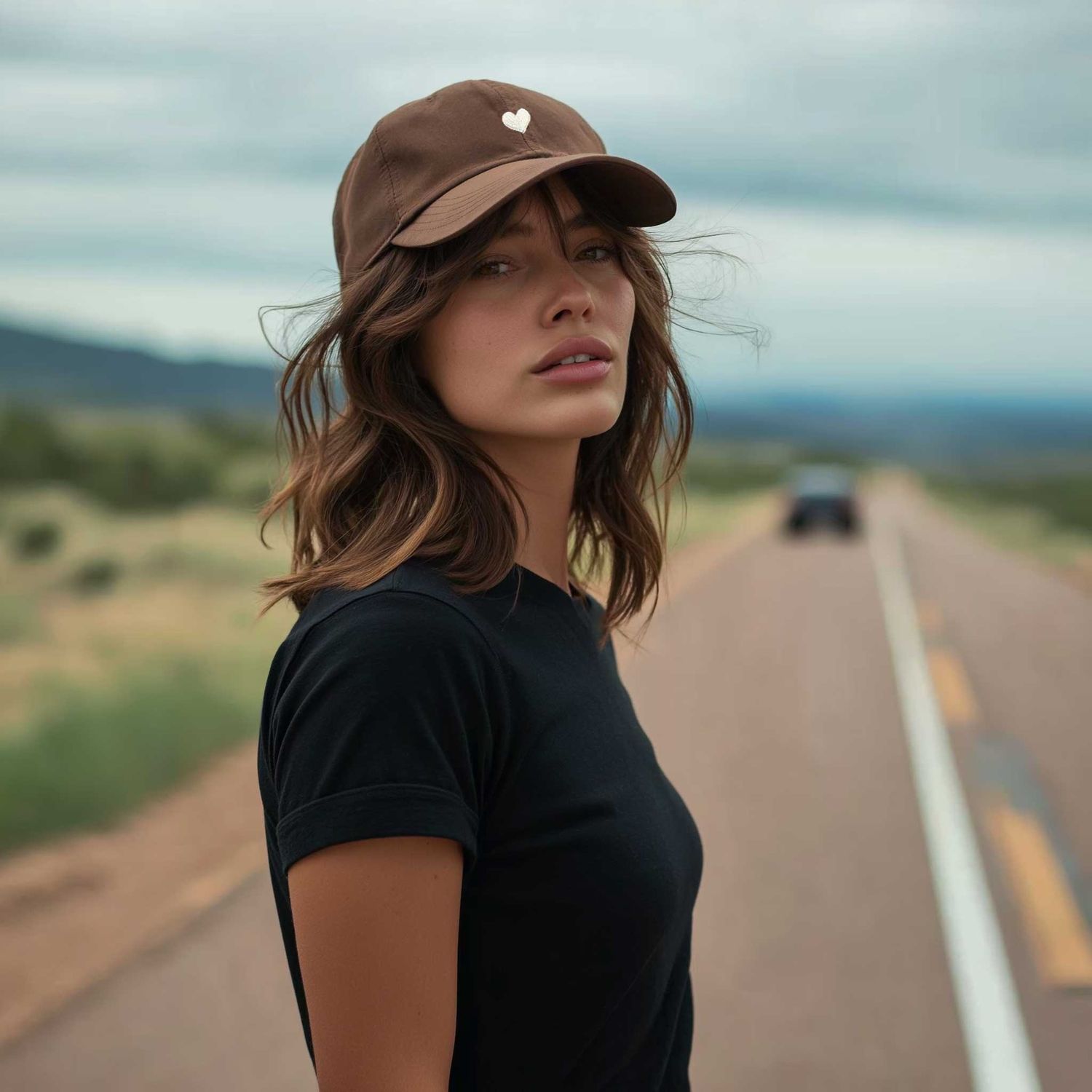 Atticus Poetry Embroidered Dad Hat Mocha