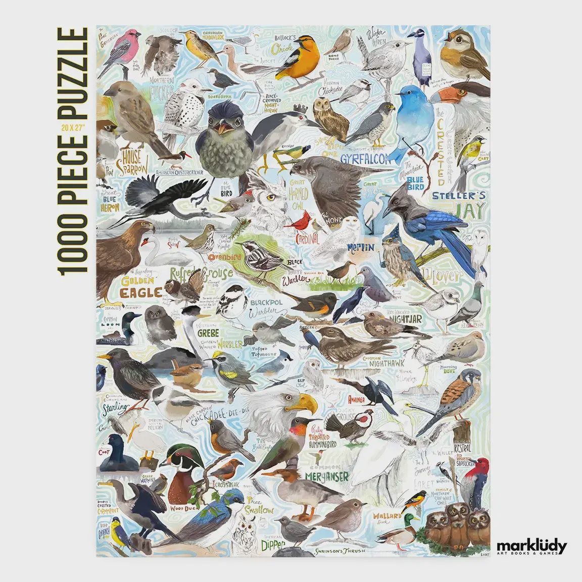 Mark Ludy Art Puzzle Birdie’s Field Guide