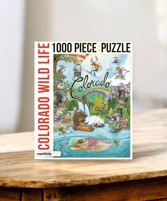 Mark Ludy Art Puzzle Colorado Wild Life