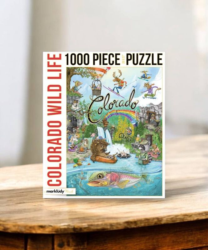 Mark Ludy Art Puzzle Colorado Wild Life