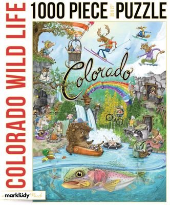 Mark Ludy Art Puzzle Colorado Wild Life