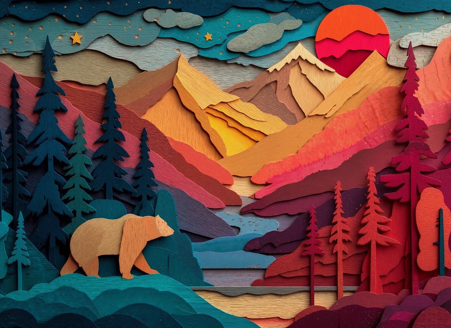 Final Piece Puzzles Bear Country No. 8