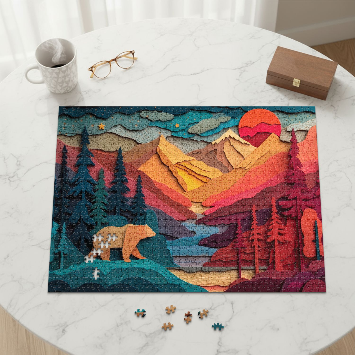Final Piece Puzzles Bear Country No. 8