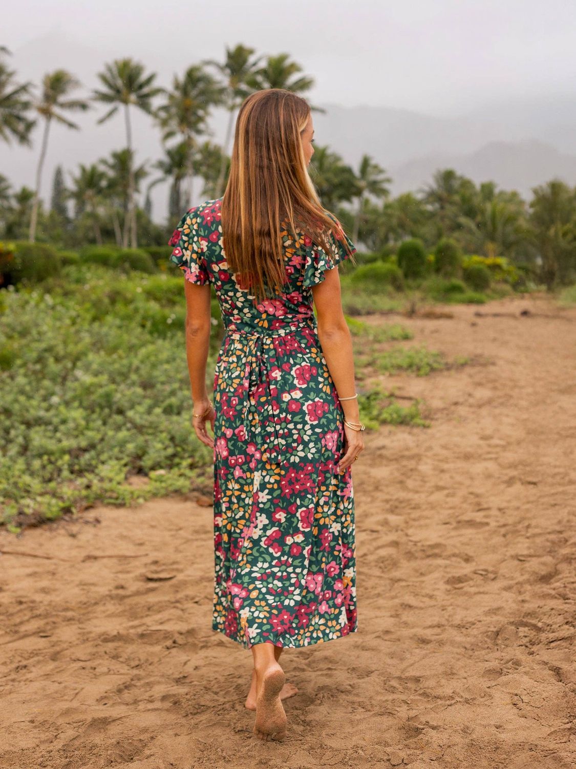 Happy Earth Isla Dress Wildflowers