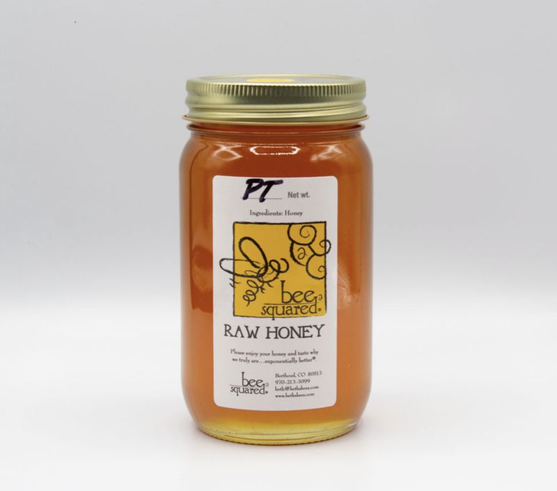 Bee Squared Pint Local Clover Honey