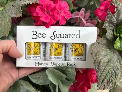 Bee Squared Gift Set; Alfalfa, Clover, And Orange Blossom