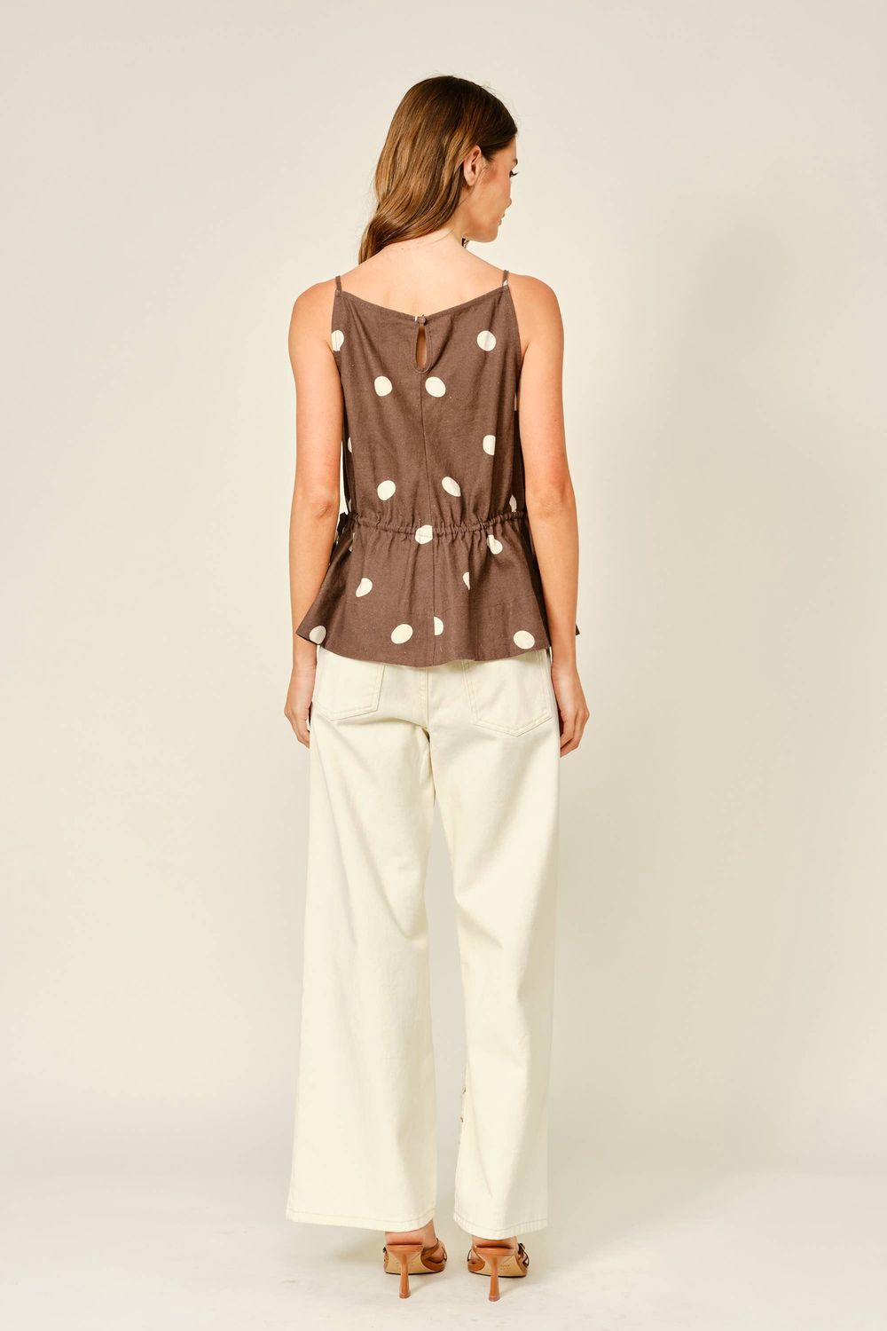 Aaron &amp; Amber Cut Out Embroidered Pants