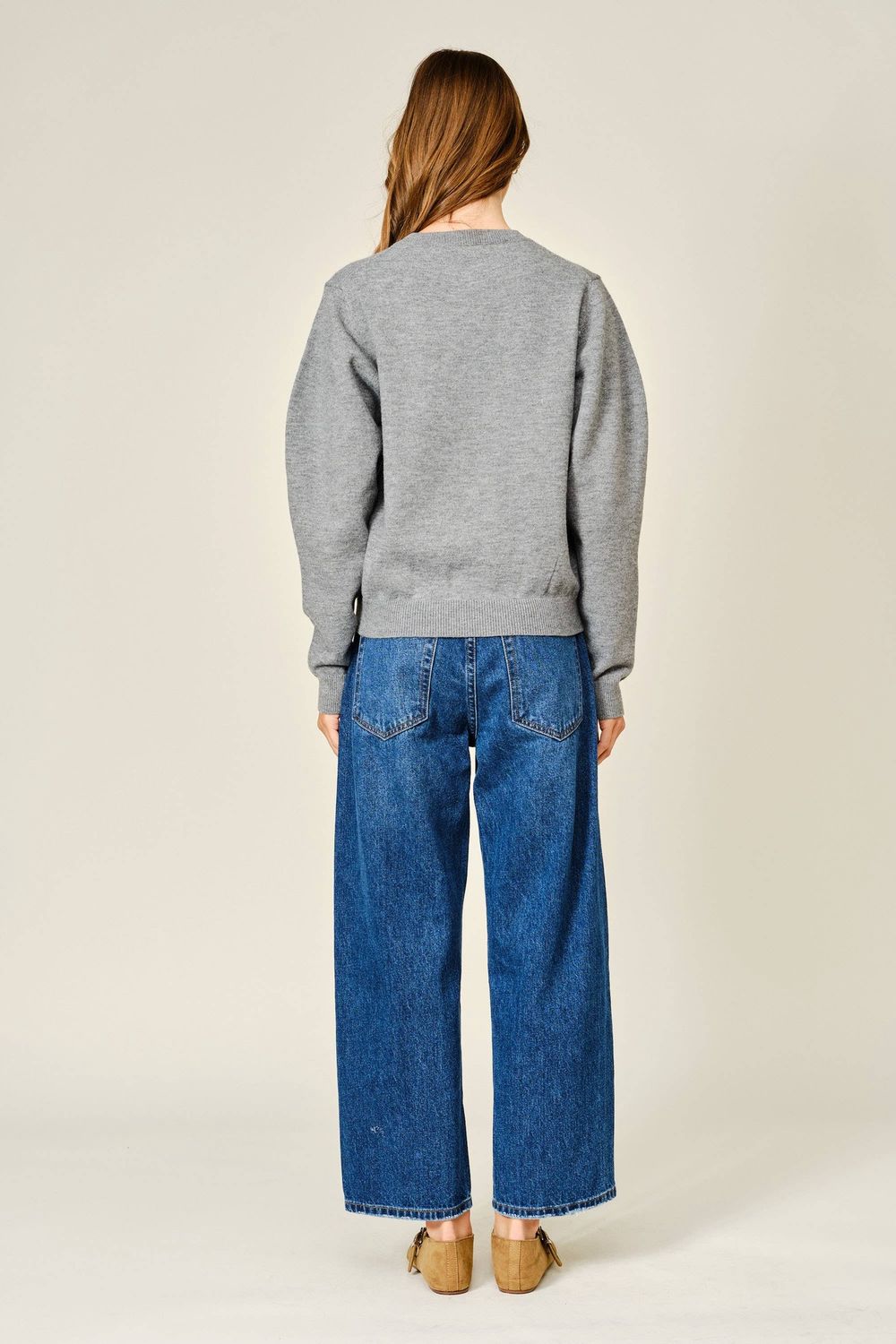 Aaron &amp; Amber Semi Barrel Jeans