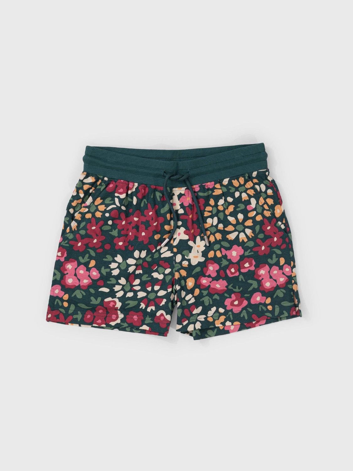 Happy Earth Shorts, Wildflowers Print