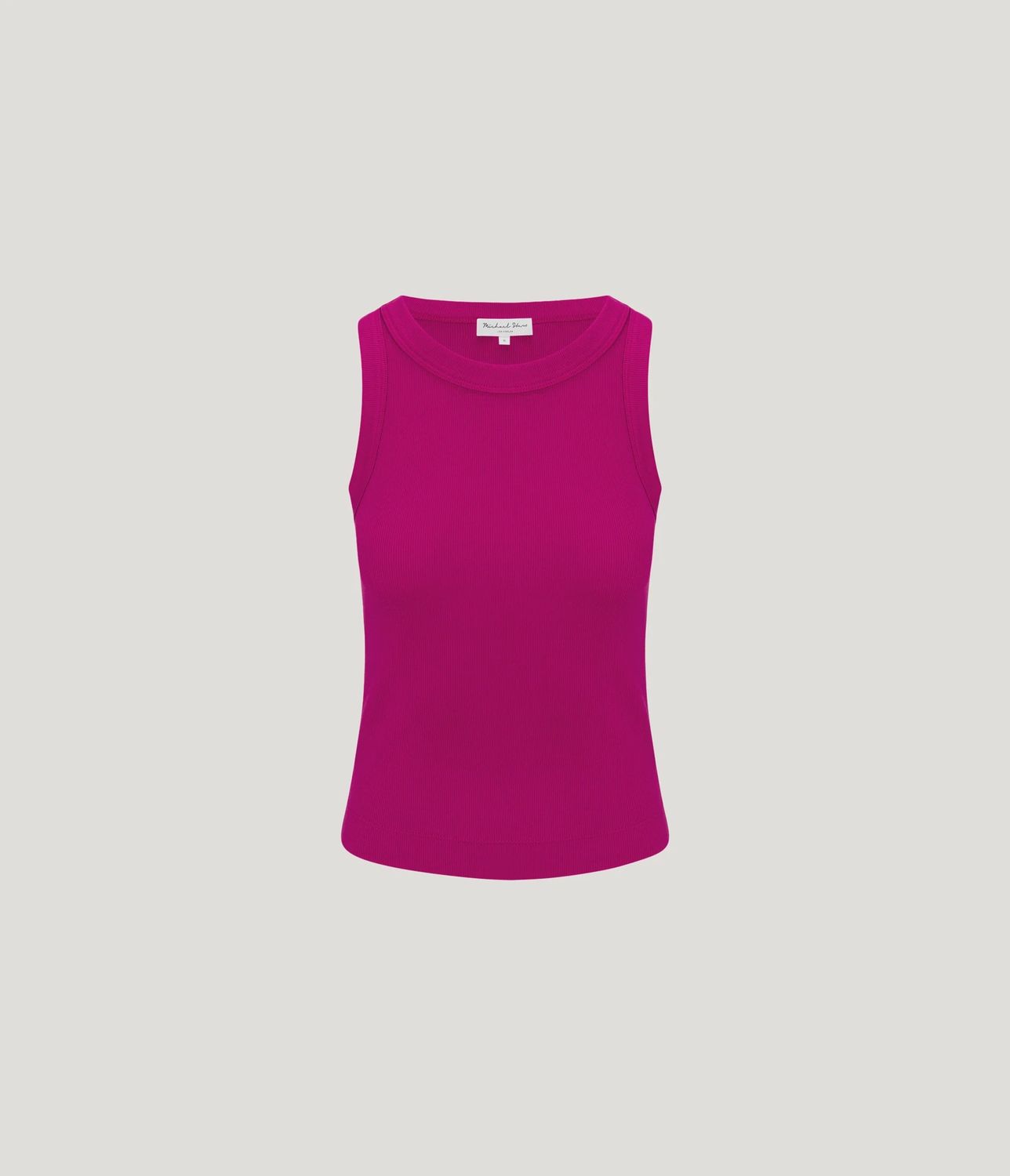 Michael Stars Gina Wide Binding Crop Tank