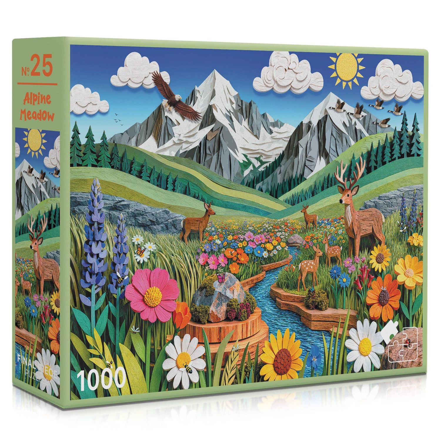 Final Piece Puzzles Alpine Meadow No. 25