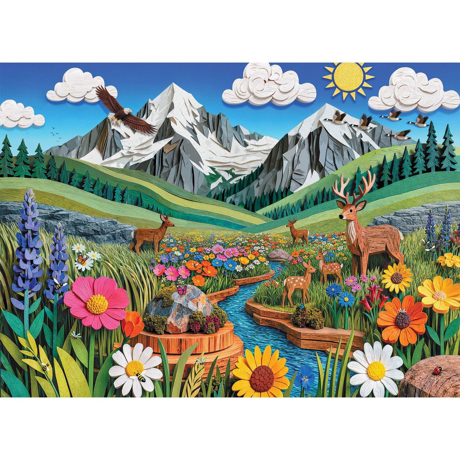 Final Piece Puzzles Alpine Meadow No. 25