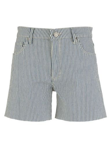 Kut From The Kloth Jane Pinstripe Short With Fray Hem, Size: 00