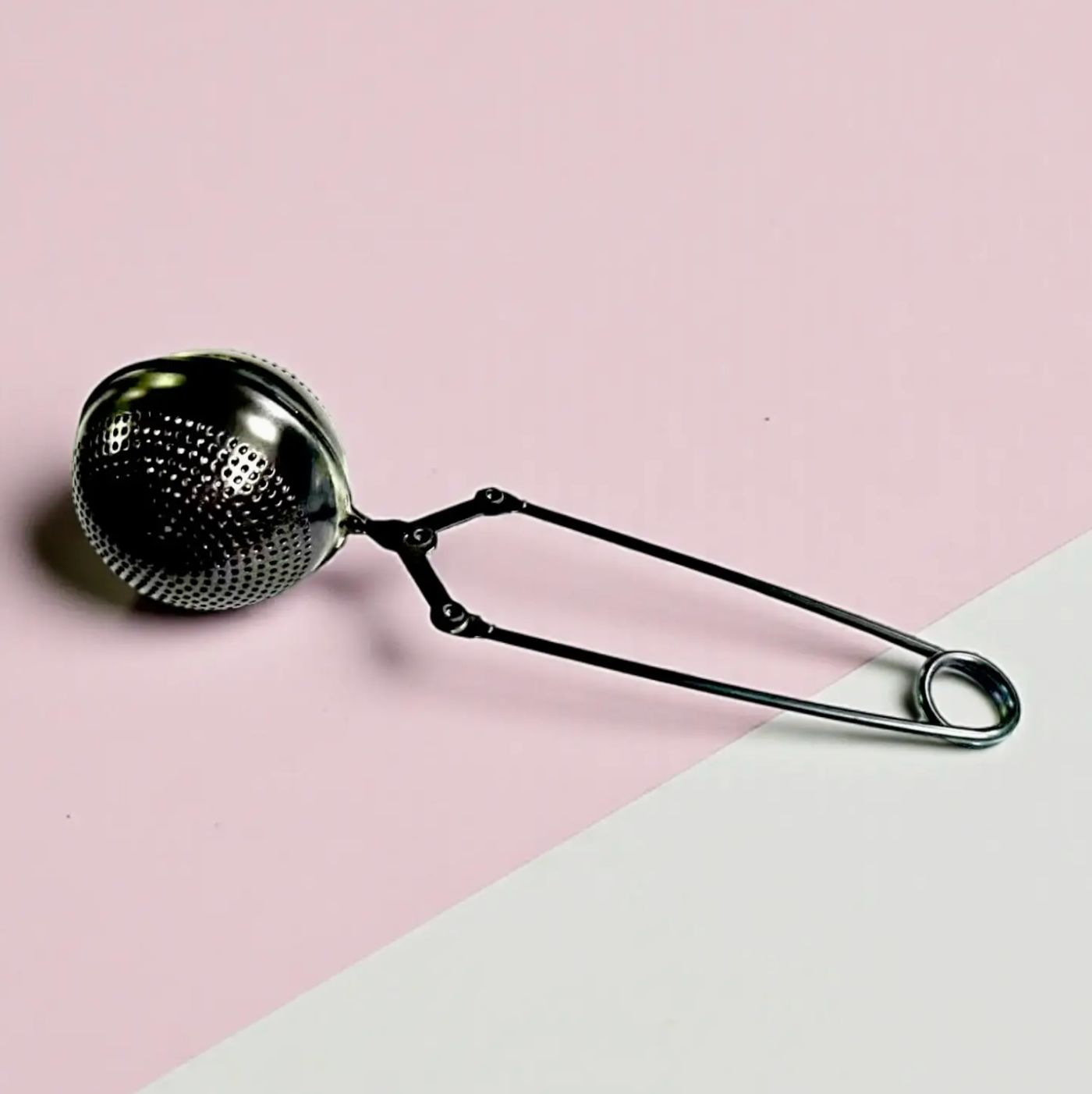 Bamboo Switch Stainless Steel Tea Strainer GOLD
