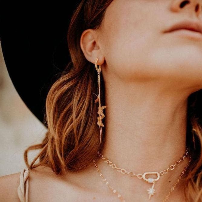 Bittersweet Courage To Fly Earrings